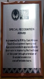 Special Recognation Award, 2021